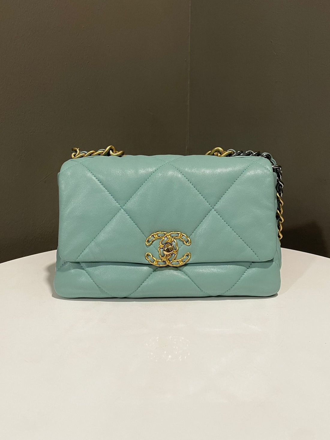 Chanel 19 Flap Bag Tiffany