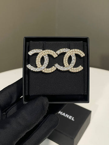 Chanel 21K CC Earrings
