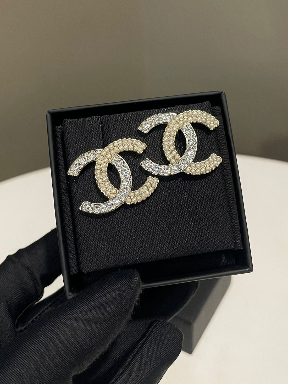 Chanel 21K CC Earrings
