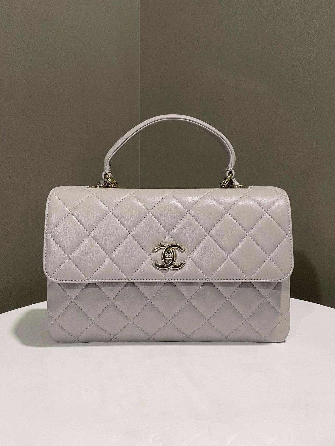 Chanel 22B Trendy Cc Flap Bag Grey