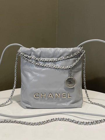 Chanel 22 Mini Ash Grey