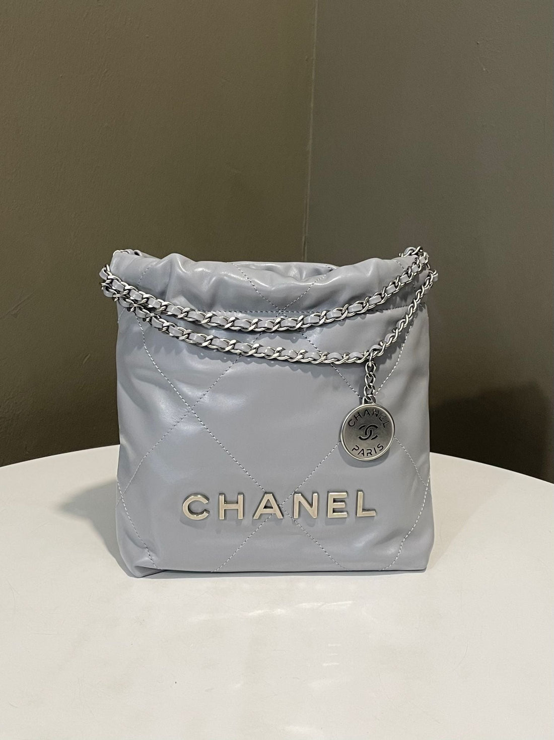 Chanel 22 Mini Ash Grey