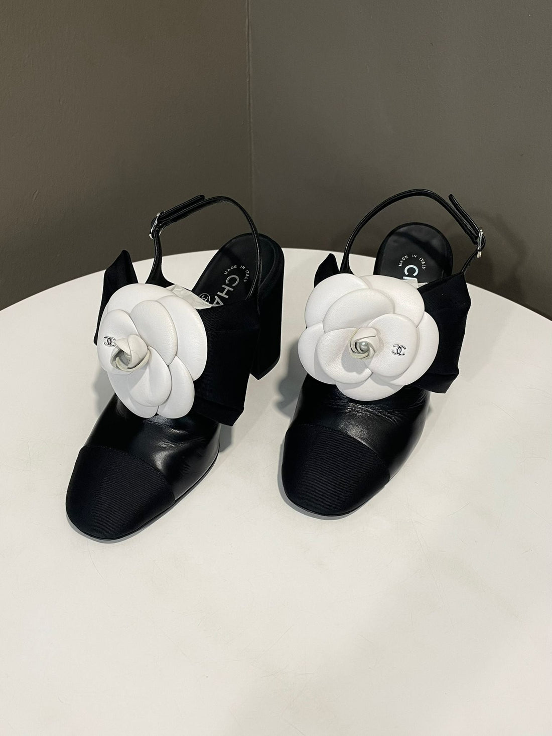Chanel 23K Slingbacks Black Size 36.5