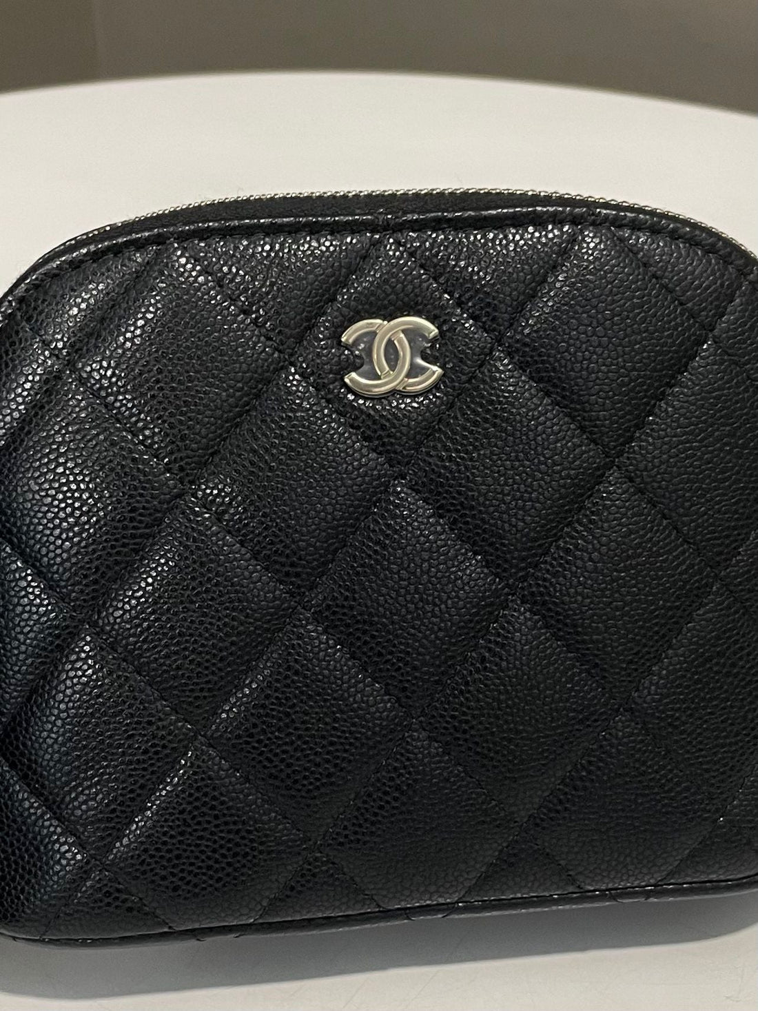 Chanel 24S Clutch On Chain Black Caviar