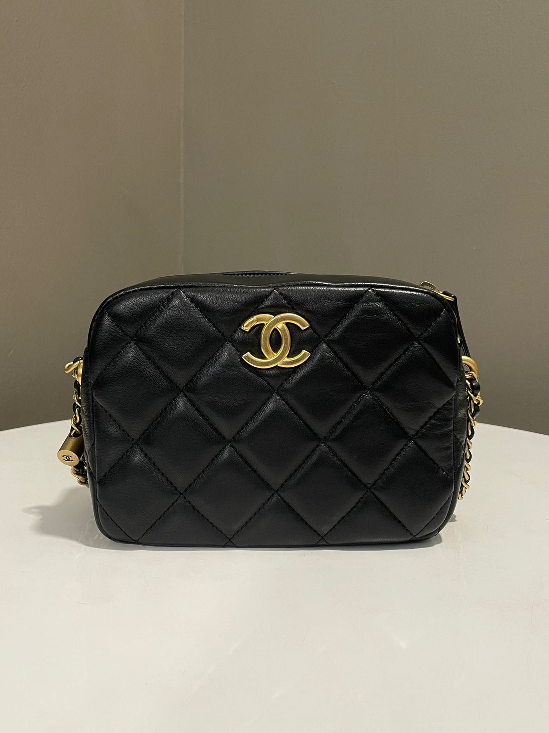 Chanel All Slide Camera Bag Black
