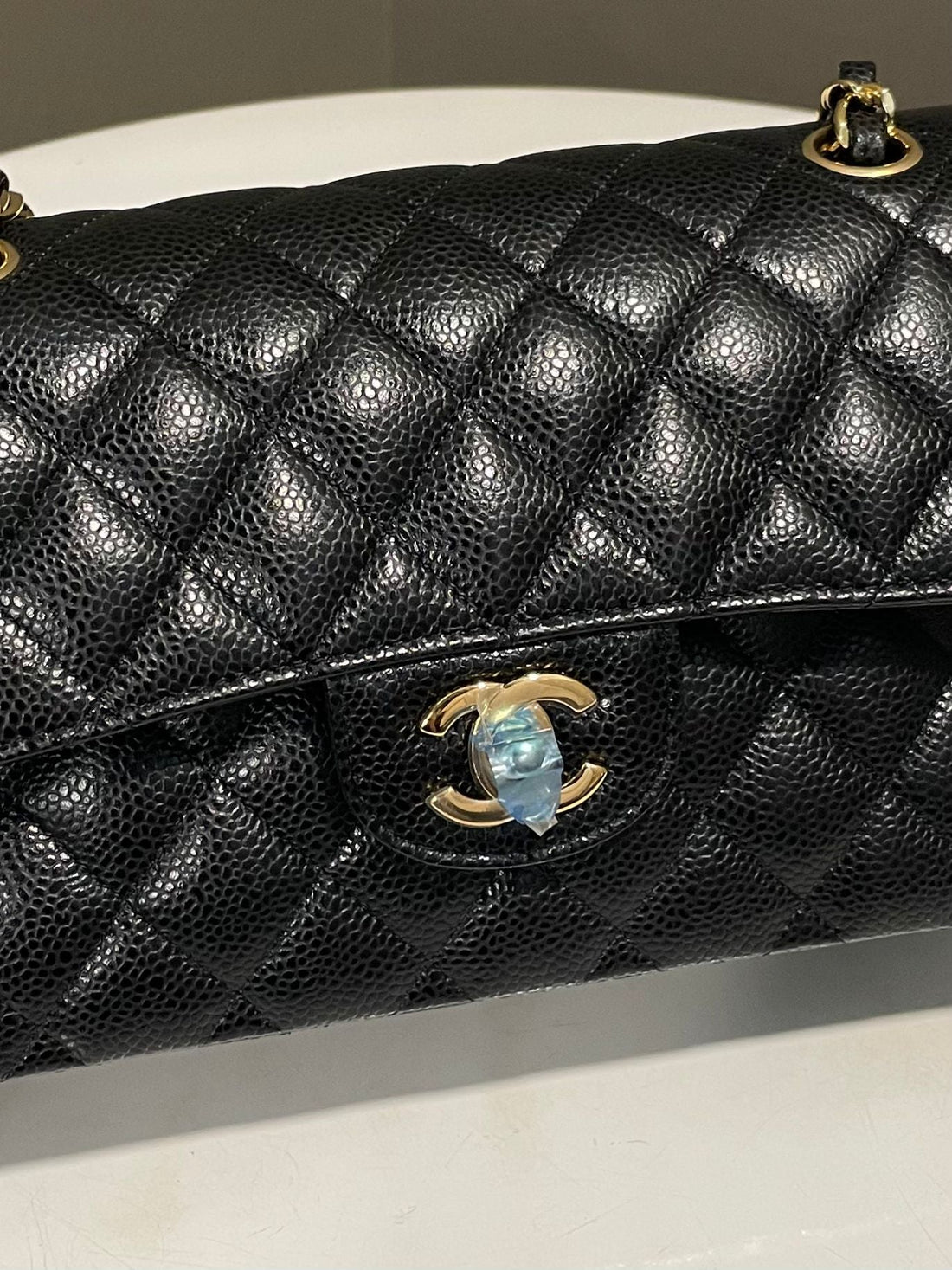 Chanel Classic Quilted Small Double Flap Black Caviar