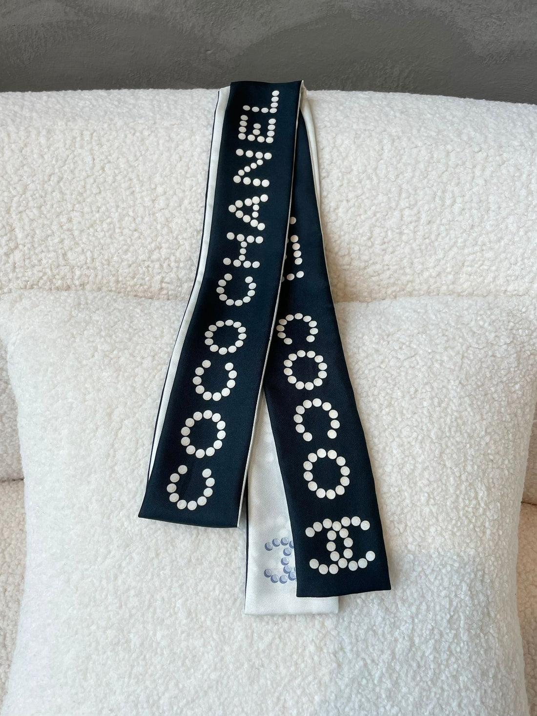 Chanel Coco Bandeau Black/ White/ Blue