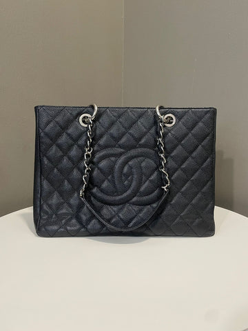 Chanel GST Tote Bag Black Caviar