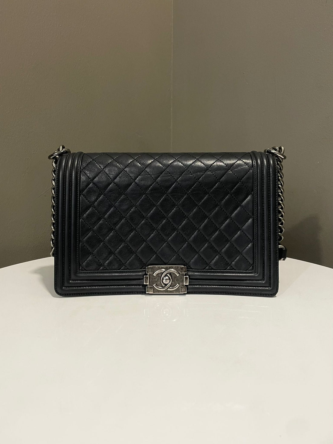 Chanel Quilted New Medium Boy Black