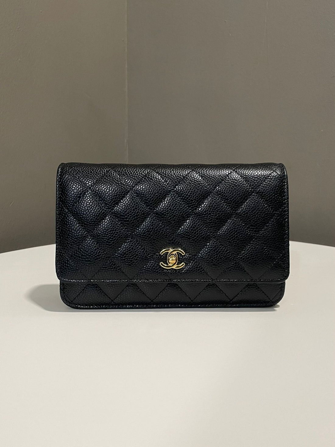 Chanel Quited Cc Turnlock Wallet On Chain
