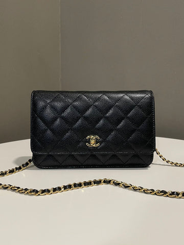 Chanel Quited Cc Turnlock Wallet On Chain