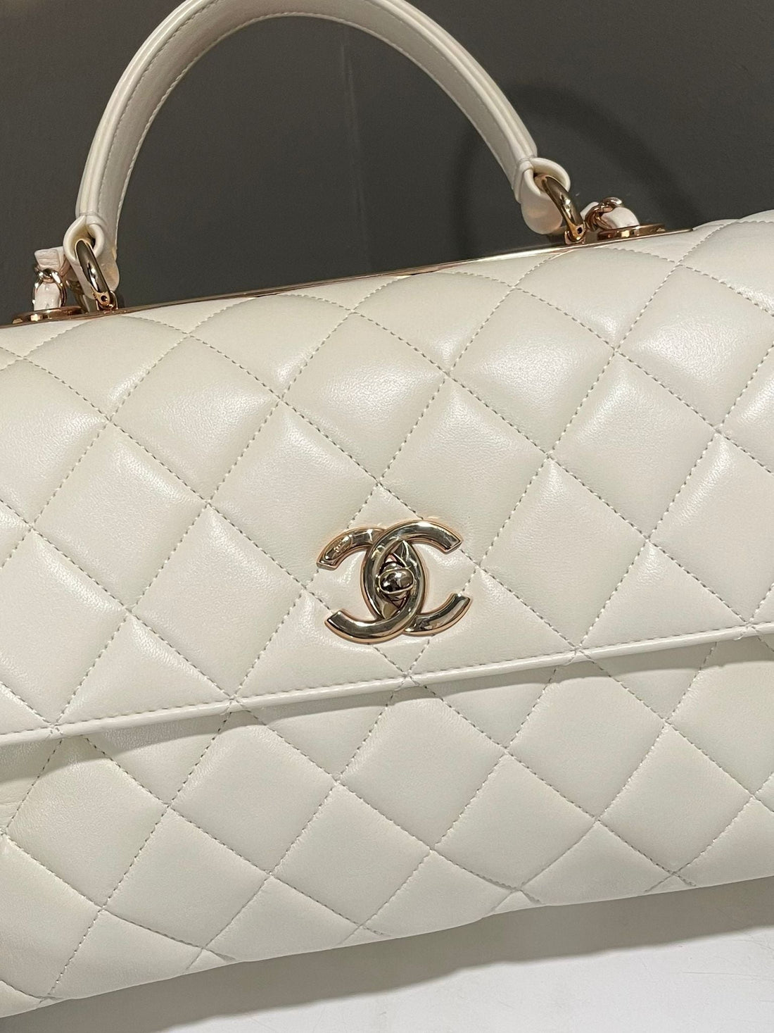 Chanel Trendy Cc Flap Bag Ivory Creme