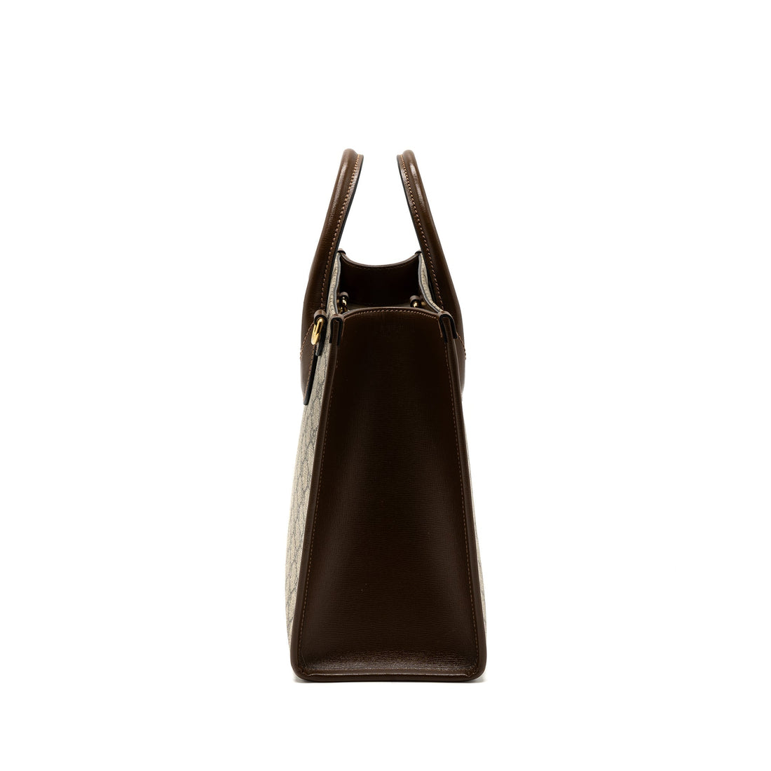 Gucci GG small tote bag GG supreme canvas / brown