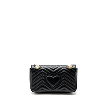 Gucci small marmont bag calfskin black