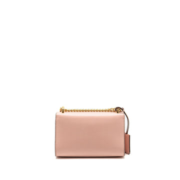 Gucci Padlock Chain Bag Crystal Stars Calfskin Pink