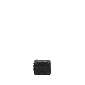 Chanel 22s Mini Clutch With Chain Caviar Black