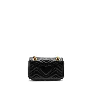 Gucci mini marmont calfskin black