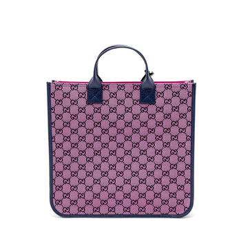 Gucci Children?s Tote Bag Canvas/Leather Purple