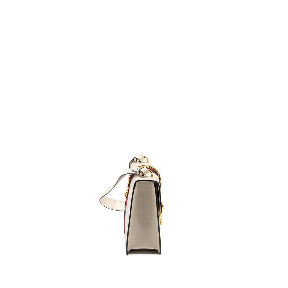 Gucci Medium Sylvie Bag calfskin white
