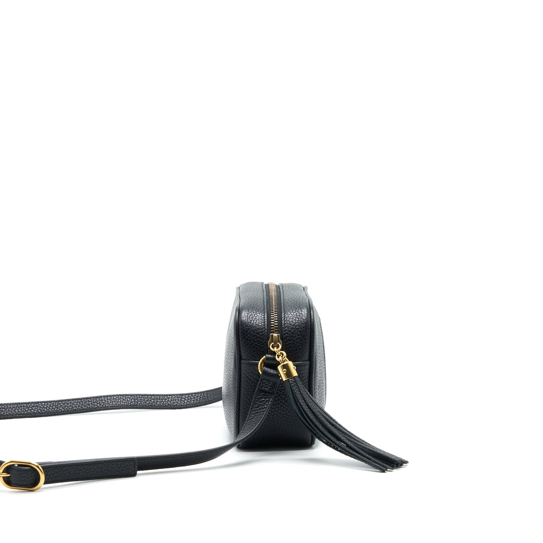 Gucci Soho disco Leather Crossbody Camera Bag Black