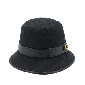 Gucci Size S (57) Bucket Hat Black