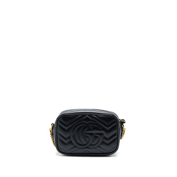Gucci GG Mini Marmont Matelass? Bag Black