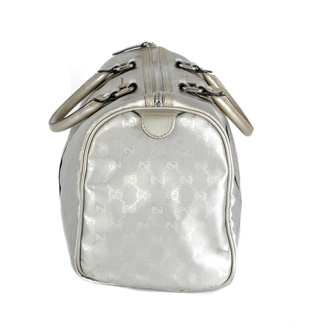 Gucci Boston Bag Silver