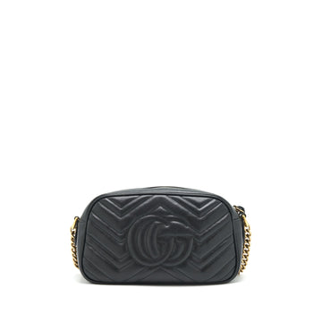 Gucci GG Marmont Small Matelasse Shoulder Bag Black