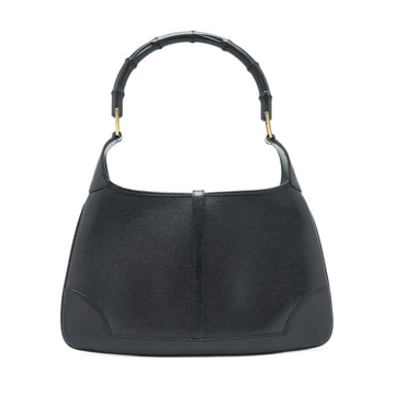 Gucci   Jackie With Bamboo Handle Black