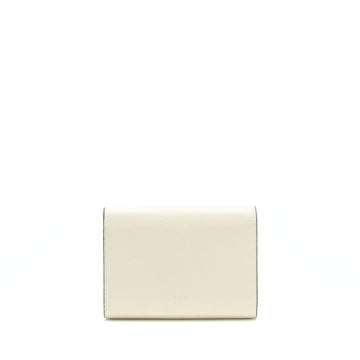 Gucci Dionysus Mini Chain Wallet Grained Calfskin White SHW