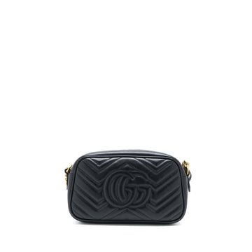 Gucci GG Marmont Camera Bag Black Brushed
