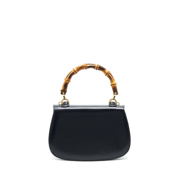 Gucci   Bamboo Small Top Handle Bag Black