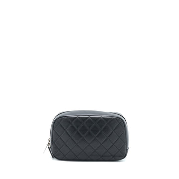 Chanel Camera Clutch Lambskin Black