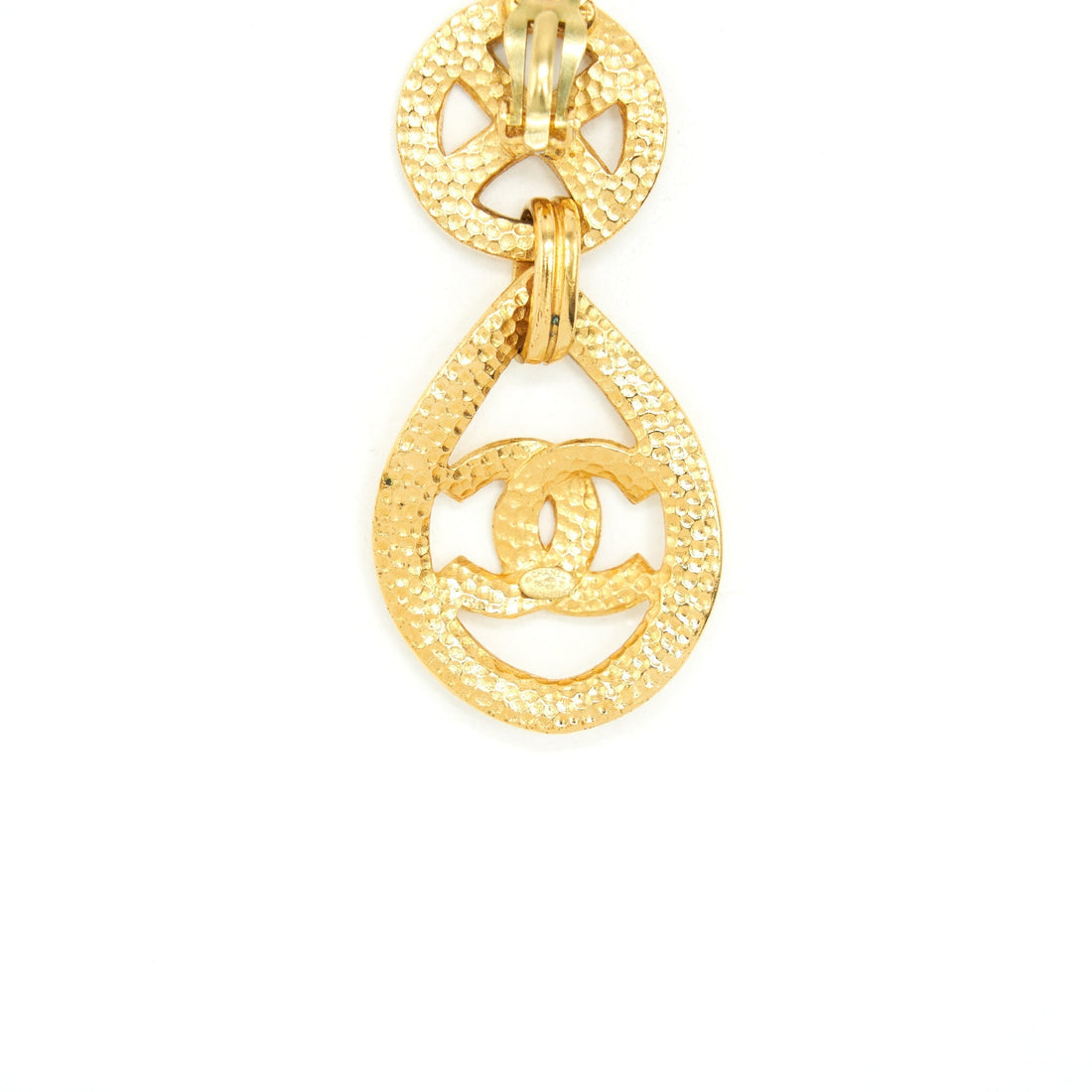 Chanel   Drop Earring 24k
