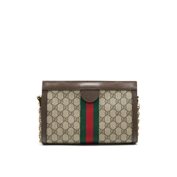 GUCCI OPHIDIA GG small shoulder bag