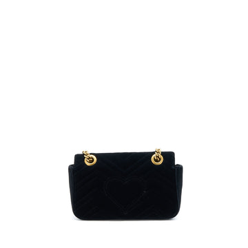 Gucci Mini Marmont Velvet Black