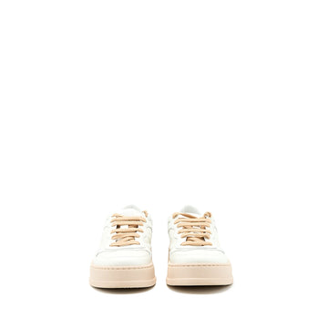 Gucci Size 36 Women?s GG Embossed Sneaker White/Pink
