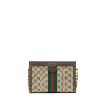 Gucci Ophidia Small Shoulder Bag GG Supreme Canvas/Leather