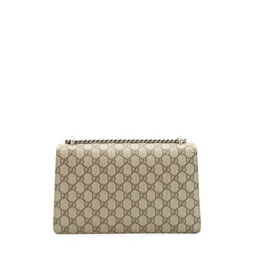 Gucci Dionysus Shoulder Bag Red/GG Supreme Canvas SHW