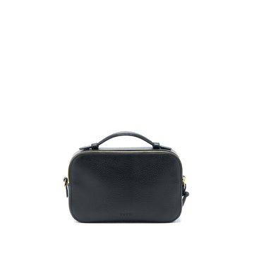 Gucci Snake Printed Camera Bag Calfskin Black