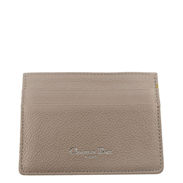 CHRISTIAN DIOR Diorama Cannage Leather  Holder Light Beige