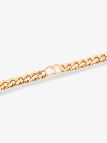 Christian Dior Danse  Etoile Chain Choker Necklace Gold Base Metal