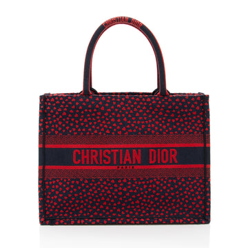 Dior Canvas I Love Paris Medium Book Tote (SHF-DwGsVQ)
