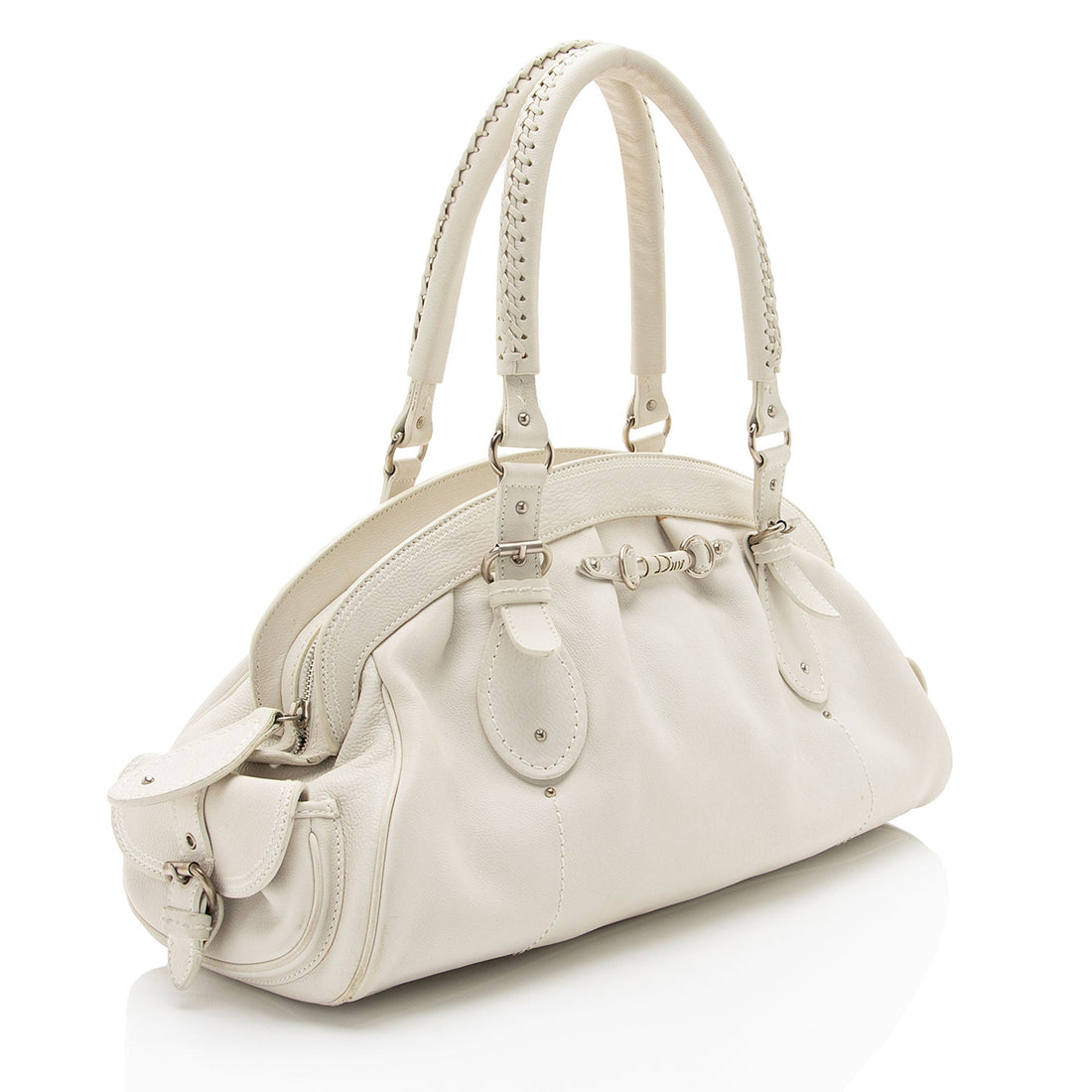 Dior Leather My Dior Frame Small Satchel (SHF-0JZClX)