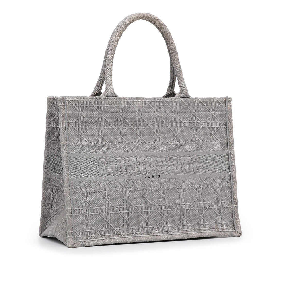 Dior Medium Cannage Embroidered Book Tote (SHG-8YiPXv)