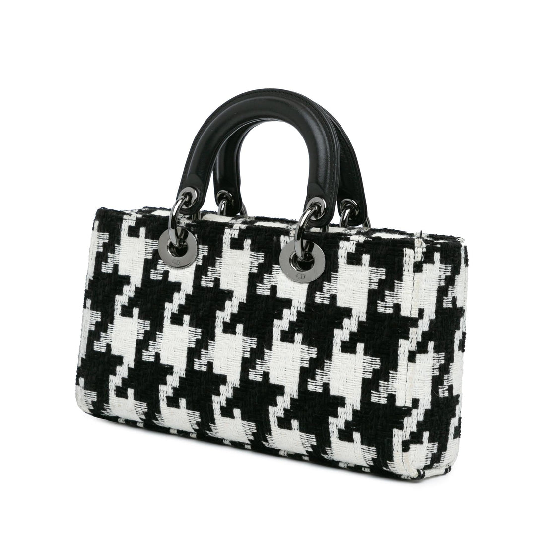 Dior Medium Canvas Macro Houndstooth Lady D Joy