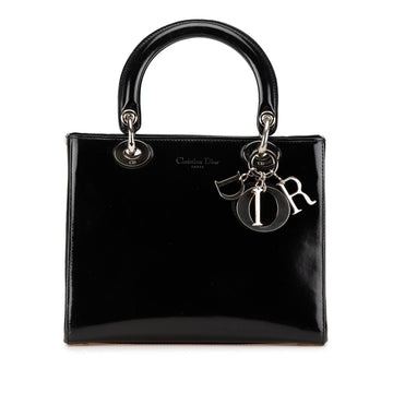 Dior Medium Patent Lady Dior