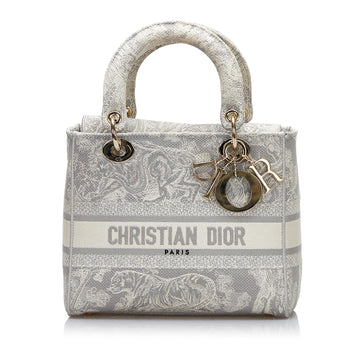 Dior Medium Toile de Jouy Lady D-Lite (SHG-QLSZrh)