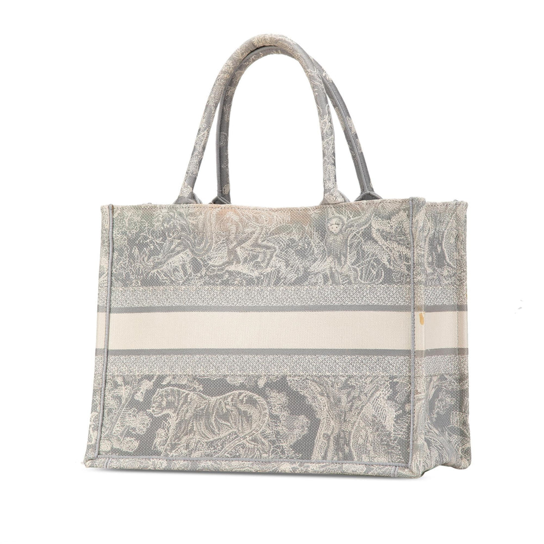 Dior Medium Toile de Jouy Reverse Embroidered Book Tote (SHG-OWlz7x)