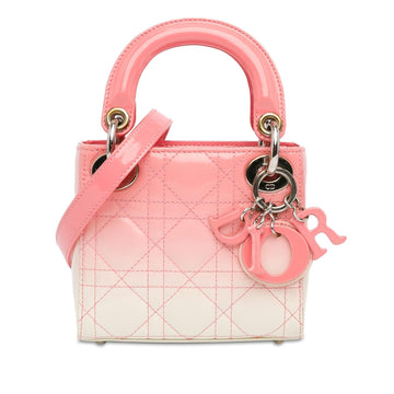 Dior Micro Ombre Patent Cannage Lady Dior (SHG-9xIs5t)